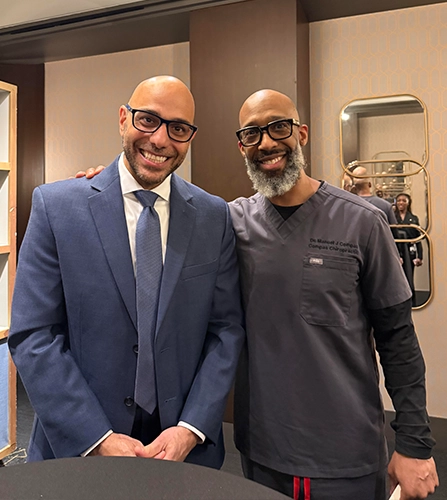 Chiropractor Washington DC Manuel Compas with Aaron Siri