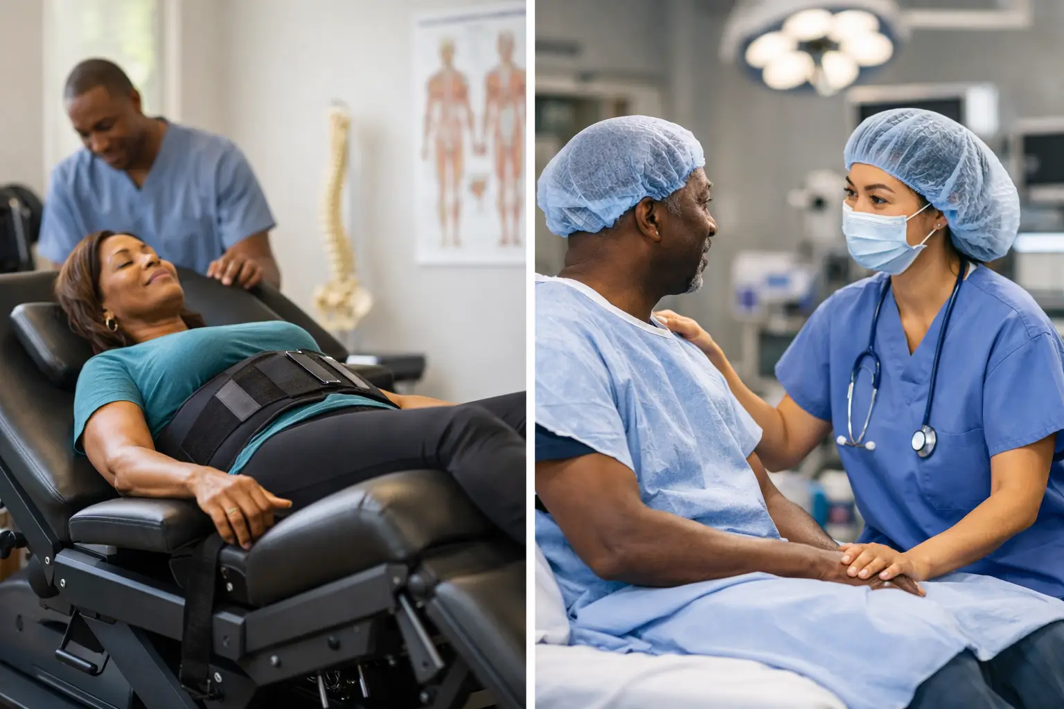 Spinal Decompression vs Surgery