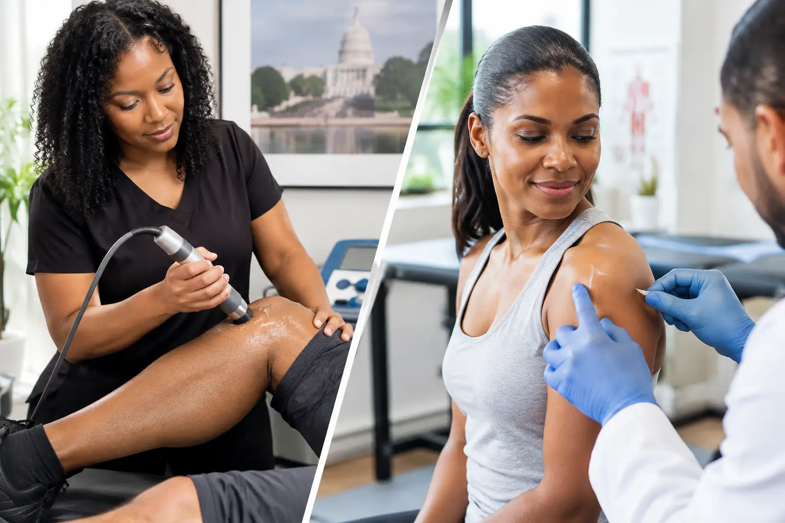 Shockwave Therapy vs Cortisone for Pain Relief